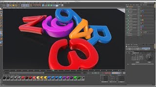 Watch Bubble Text Making and Animate  using Dynamics in Cinema 4D R16 Video