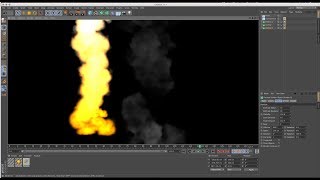 Watch How to make Fire & Smoke in 3D using Cinema 4D R16 Tutorial Video