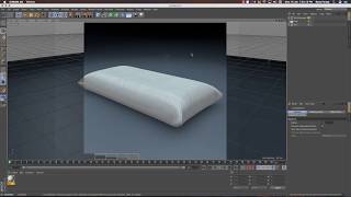 Watch How to make a Pillow in Cinema 4D R16 Tutorial Video