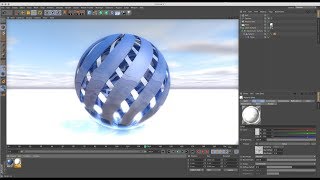 Watch Twisting Sphere Cloth Simulation go through Smooth Camera Tricks & Tutorial in Cinema 4D R16 Video