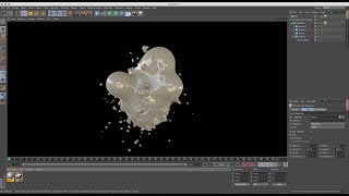 Watch Using Displace with MetaBall in Cinema 4D R16 Tutorial Video