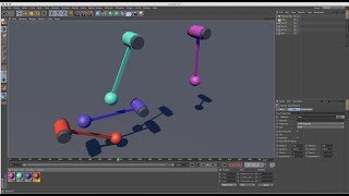 Watch Dynamic Connector with Moter in Cinema 4D R16 Tutorial Video