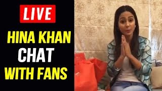 Watch Hina Khan's LIVE CHAT With Fans - Talks On Bigg Boss 11 Luxury Budget Video