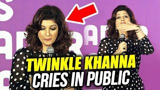 Watch Twinkle Khanna BREAKS DOWN While Taking About An Incident - Padman Promotion Video