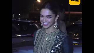 Watch Deepika celebrates the success of 'Padmaavat' over Rajasthani thali Video