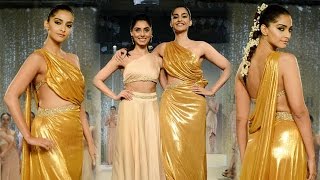Watch Sonam Kapoor Show Stopper For Pernia Qureshi Frist Standalone Fashion Show Video