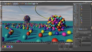 Watch Dynamic Object Path Using Attractor in Cinema 4D R16  Tutorial Video