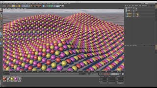 Watch Making Wave Effects using Shader Effector in Cinema 4D Tutorial Video