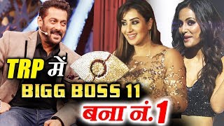Watch Bigg Boss 11 Becomes No.1 Coz of Shilpa Shinde And Hina Khan Video