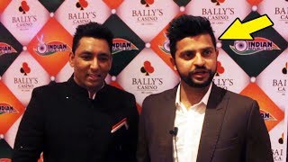 Watch Cricketer Suresh Raina At Bally Casino Video
