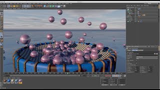 Watch Making Obejct with Tracer using Emitter Dynamic in Cinema 4D R16 Tutorial Video