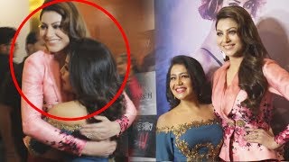 Watch Urvashi Rautela HUGS Neha Kakkar At Aashiq Banaya Aapne Song Launch | Hate Story 4 Video