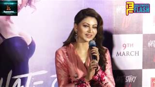 Watch Urvashi Rautela Full Speech - Hate Story 4 - Aashiq Banaya Aapne Song Video