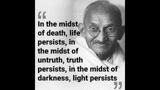 Watch Martyrs Day l we remember #MahatmaGandhi's message of ahimsa Video