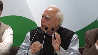 Watch AICC Press Briefing by Kapil Sibal and Randeep Singh Surjewala at Congress HQ, January 31, 2018 Video