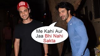 Watch Varun Dhawan With Salman's Brother In Law Aayush Sharma Outside Gym Video