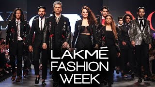 Watch Karan Johar And Sonakshi Sinha STYLISH WALK At Lakme Fashion Week 2018 Video