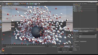 Watch Dynamic Trigger on Collision using Clone Object in Cinema 4D Tutorial Video