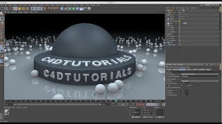 Watch Using Spline With Text in Cinema 4D Tutorial Video