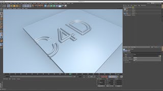 Watch How to Make Text Effect Using Displacer in Cinema 4D Tutorial Video