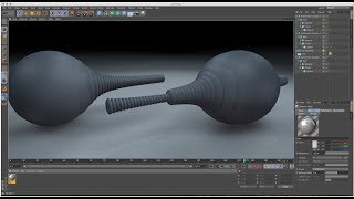 Watch Clone Sphere Object in 3D using Cinema 4D Tutorial Video