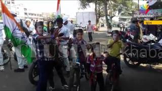 Watch Hardik Patel Mask Used In Election By Patidar & Congress Video