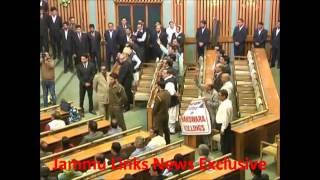 Watch NC, Congress MLAs disrupt Governor's address, stage walkout Video