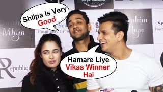 Watch Prince Narula, Yuvika And Vikas REACTION On Shilpa Shinde - Bigg Boss 11 Winner Video
