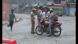 Watch Curfew continues in entire Kashmir Valley on Fifth day Video