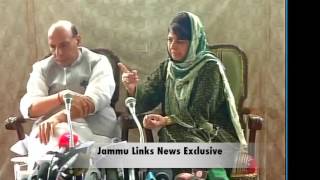 Watch Mehbooba loses cool at press meet; condemns stone-pelting Video