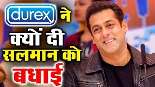 Watch Durex Condom Company Congratulates Salman Khan - Know Why Video