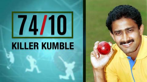 Watch On This Day: Anil Kumble swept Pakistan away by picking 10 wickets in an innings Video