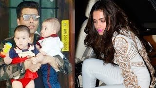 Watch Deepika Padukone At Karan Johar Kids Yash and Roohi Birthday Party Video