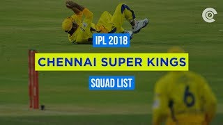 Watch IPL 2018: CSK Full Squad Video