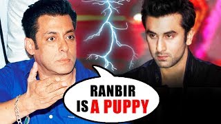 Watch When Salman Khan CALLED Ranbir Kapoor A PUPPY - Know Why Video