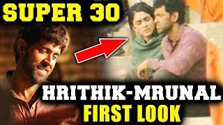 Watch SUPER 30 FIRST LOOK - Hrithik Roshan And Mrunal Thakur Clicked In Varanasi Video
