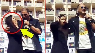 Watch Akshay Kumar's FAN In SHOCK After Meeting Him - Padman Promotion Video