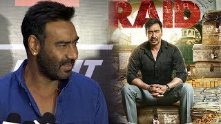 Watch Ajay Devgn Reaction On RAID TRAILER Huge Success Video