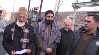 Watch Shopian chalo: Geelani decries curbs, says â€˜we were not carrying guns and grenadesâ€™ Video