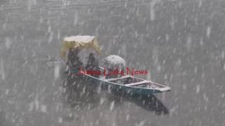 Watch Kashmir Valleny cut off due to snowfall Video