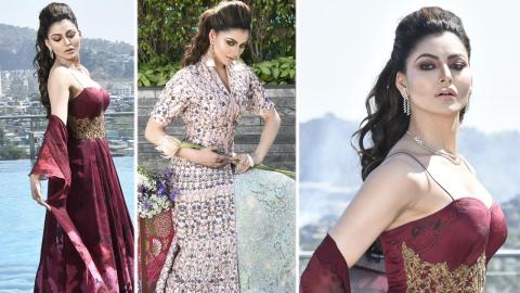 Watch Urvashi Rautela Sensuous And Sexy Bridal Cover Shoot For Wedding Vows Magazine Video