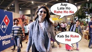 Watch Urvashi Rautela SWEET Gesture Towards Reporter At Airport Video