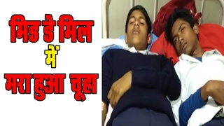 Watch SHOCKING ! à¤®à¤¿à¤¡ à¤¡à¥‡ à¤®à¤¿à¤² à¤®à¥‡à¤‚ à¤®à¤°à¤¾ à¤¹à¥à¤†  à¤šà¥‚à¤¹à¤¾ || Unhygenic Food For Children Video