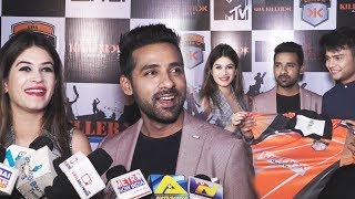 Watch Puneesh Sharma And Bandagi Kalra At Goa Killer Jersey Launch | BCL 2018 | Box Cricket League 2018 Video