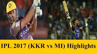 Watch IPl 2017:KKR Vs. MI - Close To Call Video
