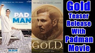 Watch Gold Teaser Attach To Padman Movie Video