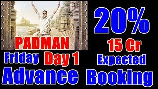 Watch Padman Advance Booking Report Of Friday I 15 Cr Video