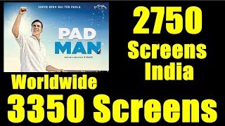 Watch Padman Final Screen Count Details I Akshay Kumar Video