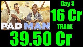 Watch Padman Box Office Collection Day 3 TRADE Video
