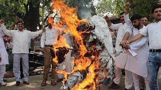 Watch JKNPP protests against humiliation of National heroes, brave-hearts in Kashmir Video
